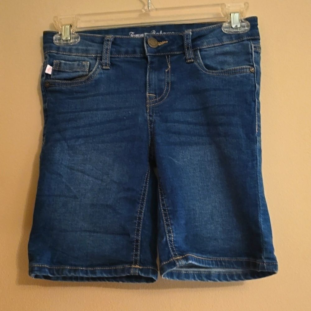 Tommy Bahama Girls Size 10 Cotton Blend Jean Shorts‎